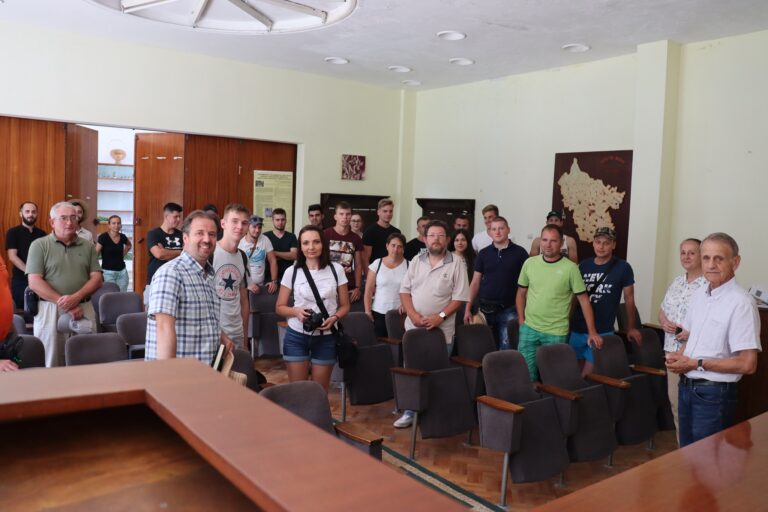 The Sapientia University delegation from Targu-Mures visiting VRDS Buzau