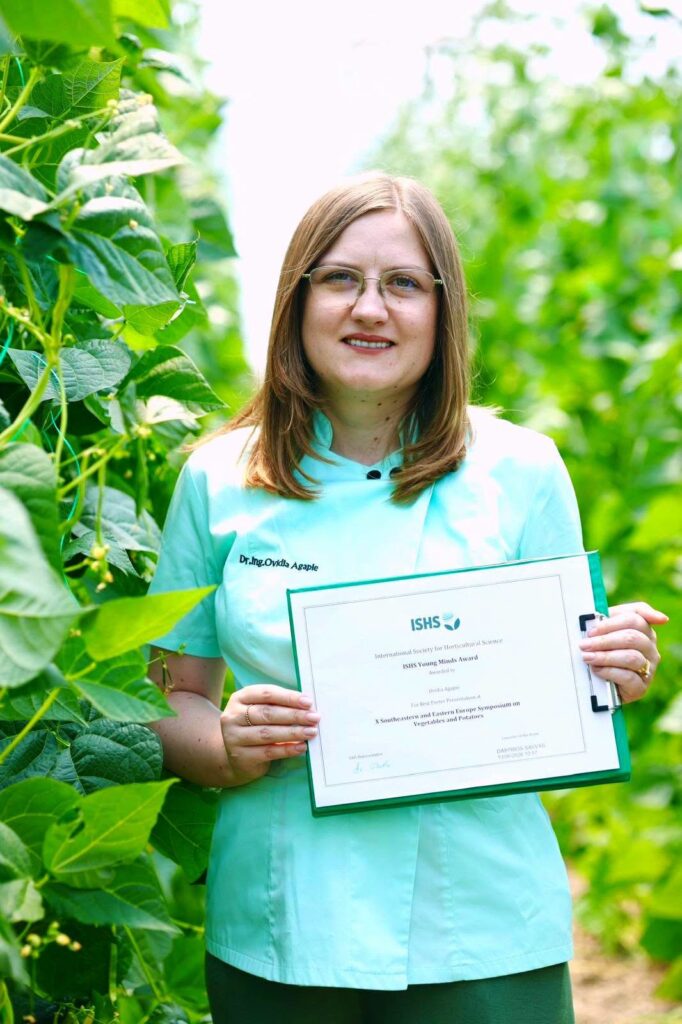 Al patrulea ISHS Young Minds Award pentru SCDL Buzău — Dr. Ovidia Agapie, premiată la Chania pentru cercetare de excelență 8 Posterul științific premiat, realizat în proiectul ADER 2.1.7/2023